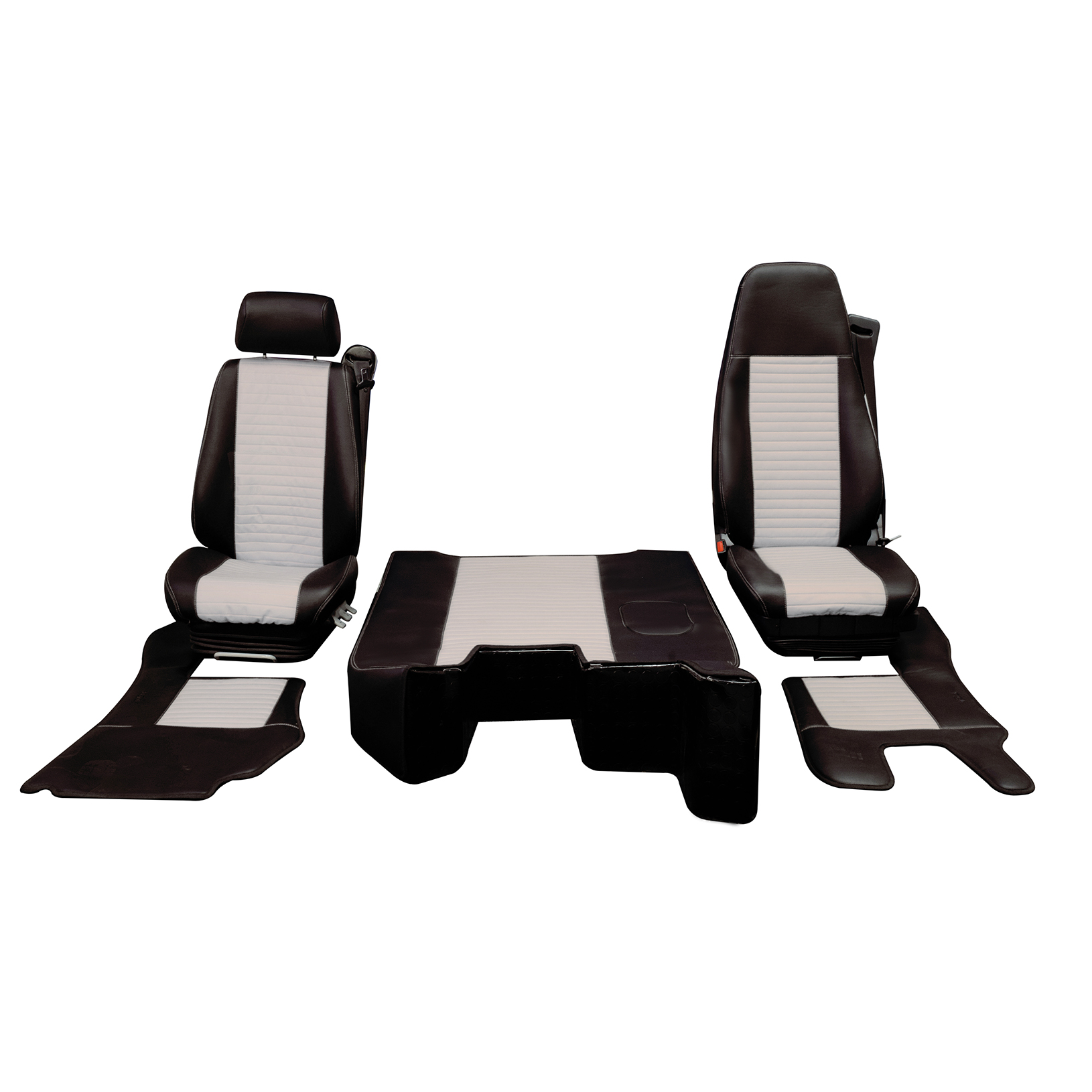 Interior kit beige / black suitable for Scania R (1012) Strands