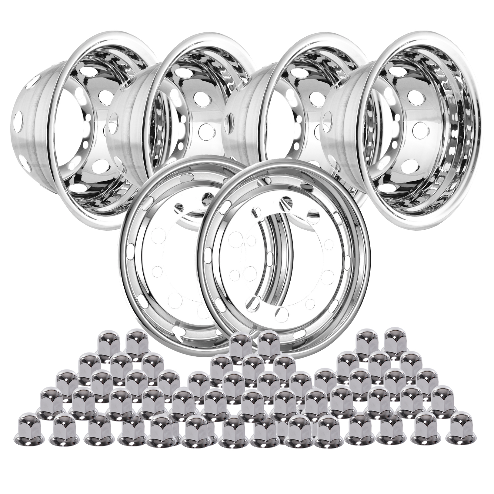 WHEEL TRIM KIT SUITABLE MAN, MERCEDES FULL BOOGIE Strands