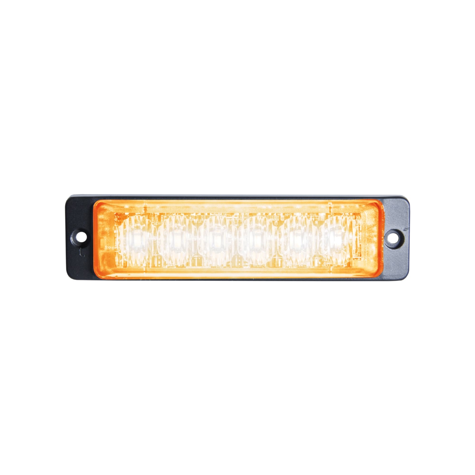 Strands Strobe light Slim orange 1224V 6LEDx3W IP68,ECE/R65 class 2